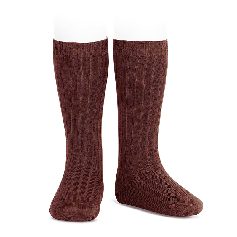 2016/2 Rib Knee High Socks Sizes 2-4-6 SALE