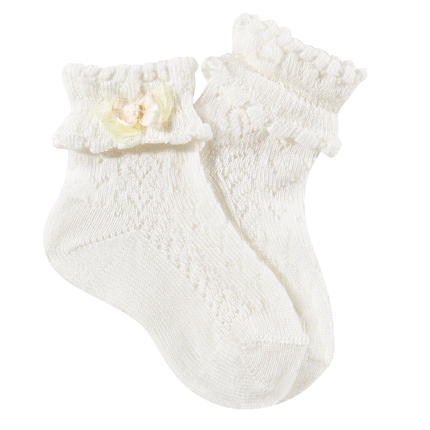 2765/4 Openwork Ankle Sock w Bow