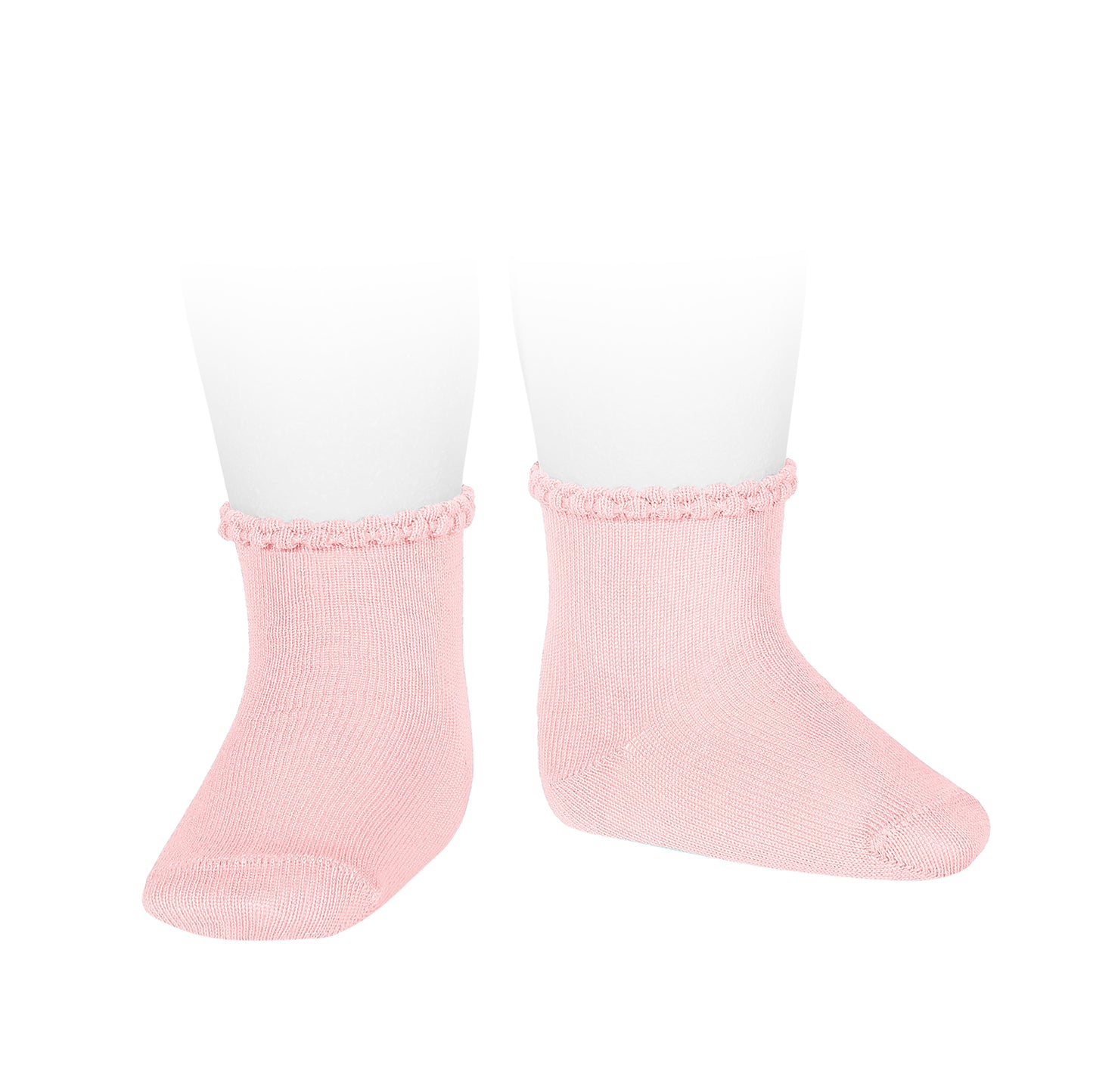 2748/4 Short Sock w Patterned Cuff
