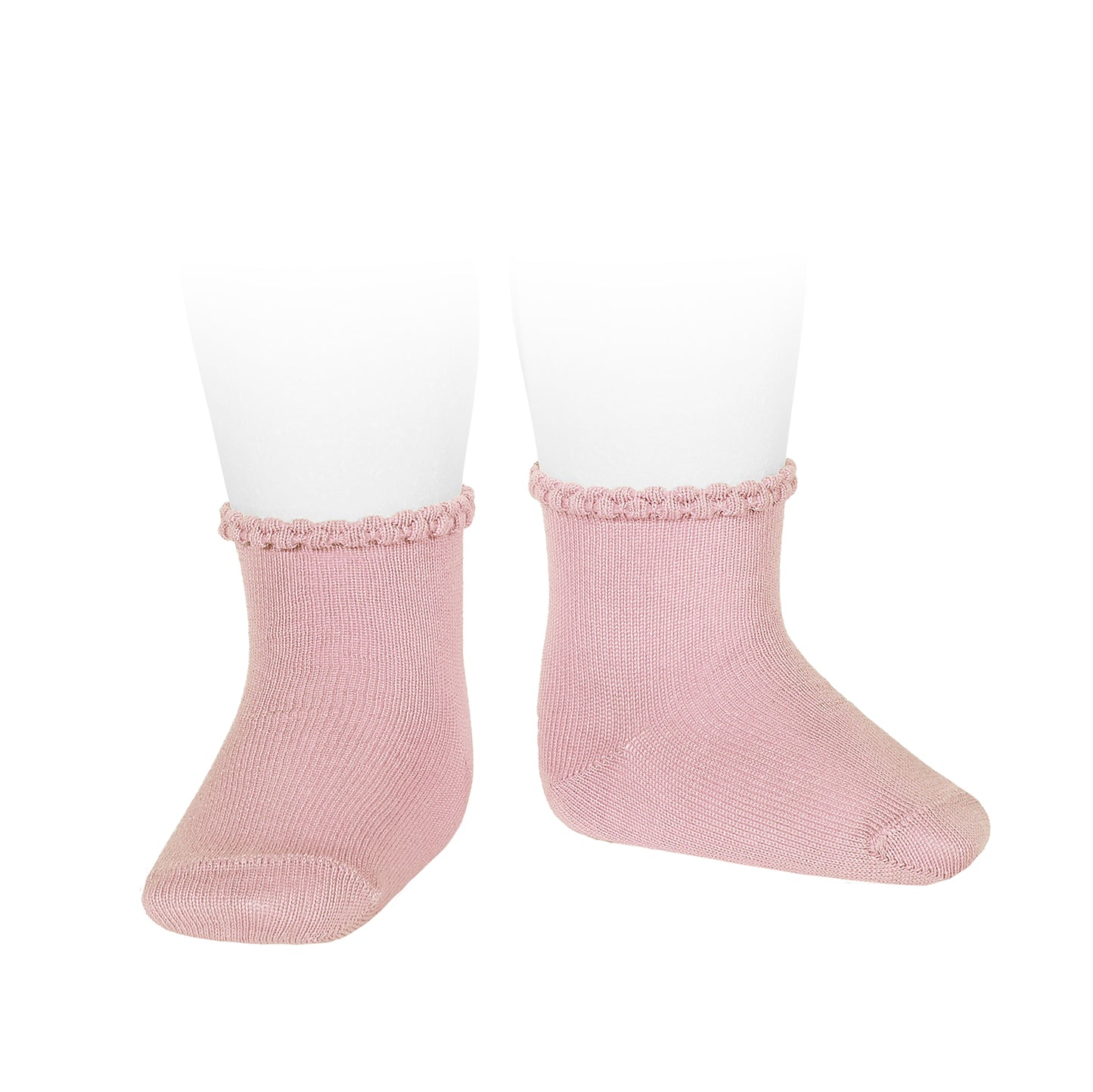 2748/4 Short Sock w Patterned Cuff