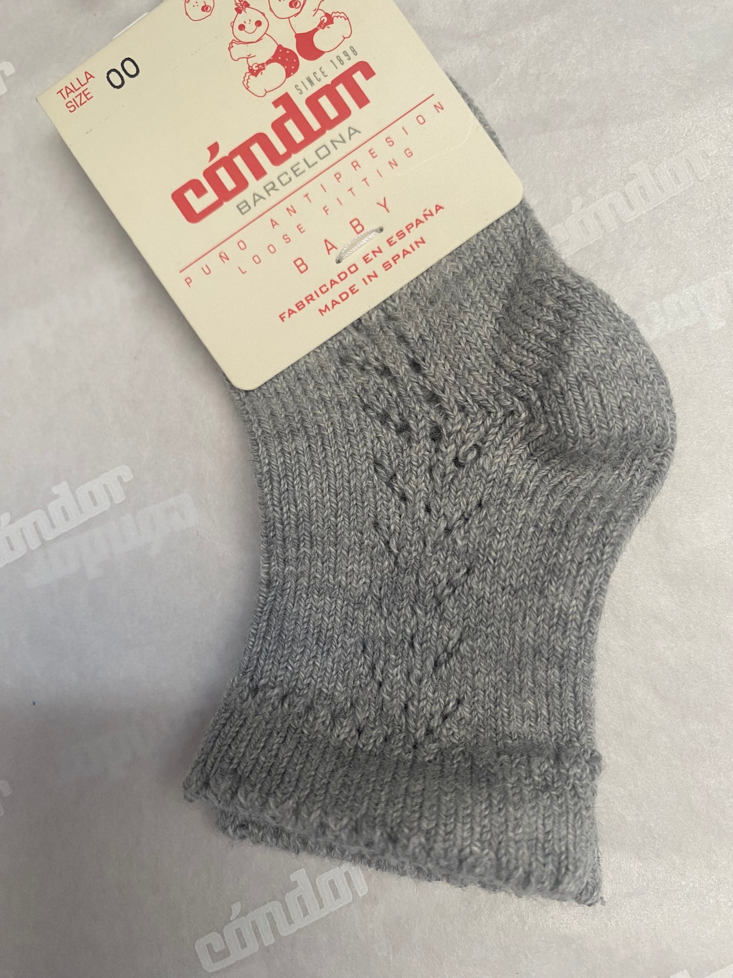 2592/4 Side Openwork Ankle Sock  SALE