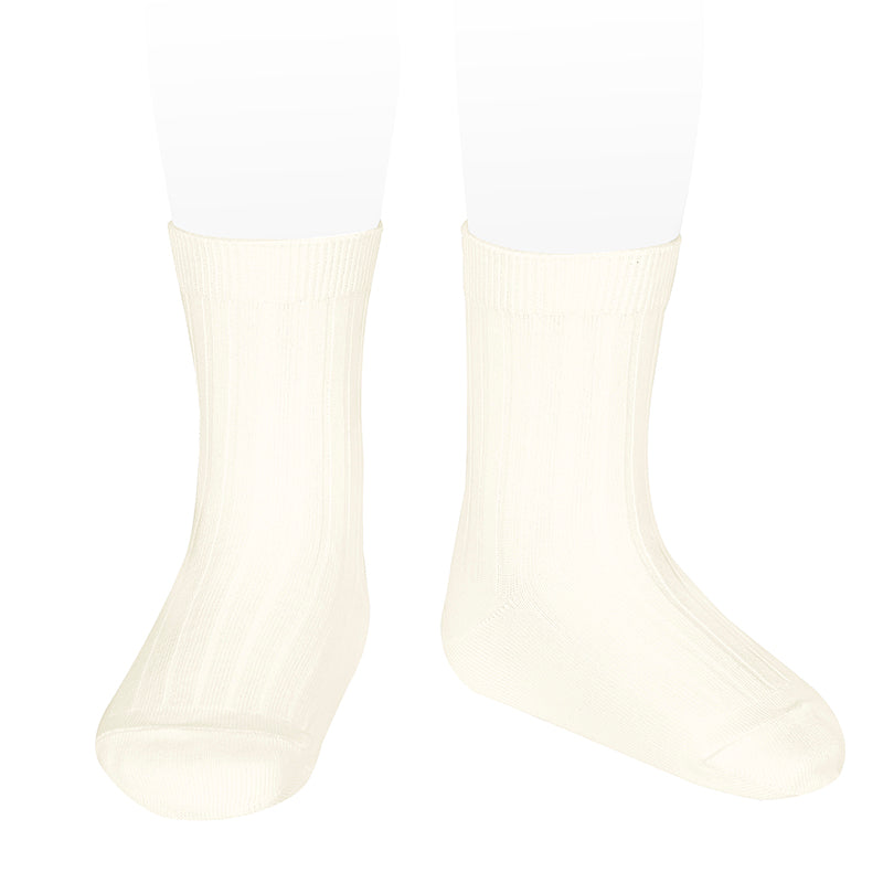 2016/4 Rib Short Socks Sizes 000-00-0