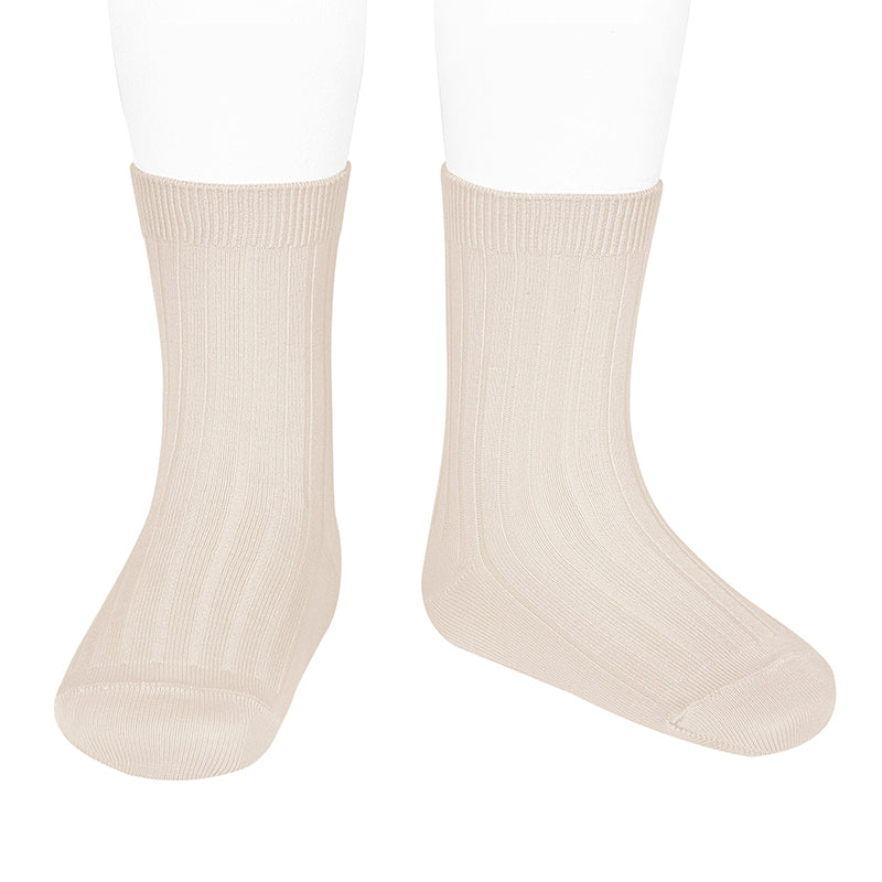 2016/4 Rib Short Socks Sizes 000-00-0