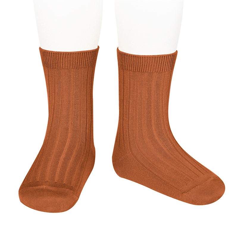 2016/4 Rib Short Socks Sizes 000-00-0