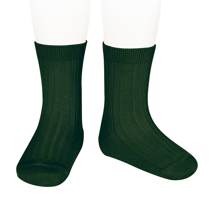 2016/4 Rib Short Socks Sizes 000-00-0