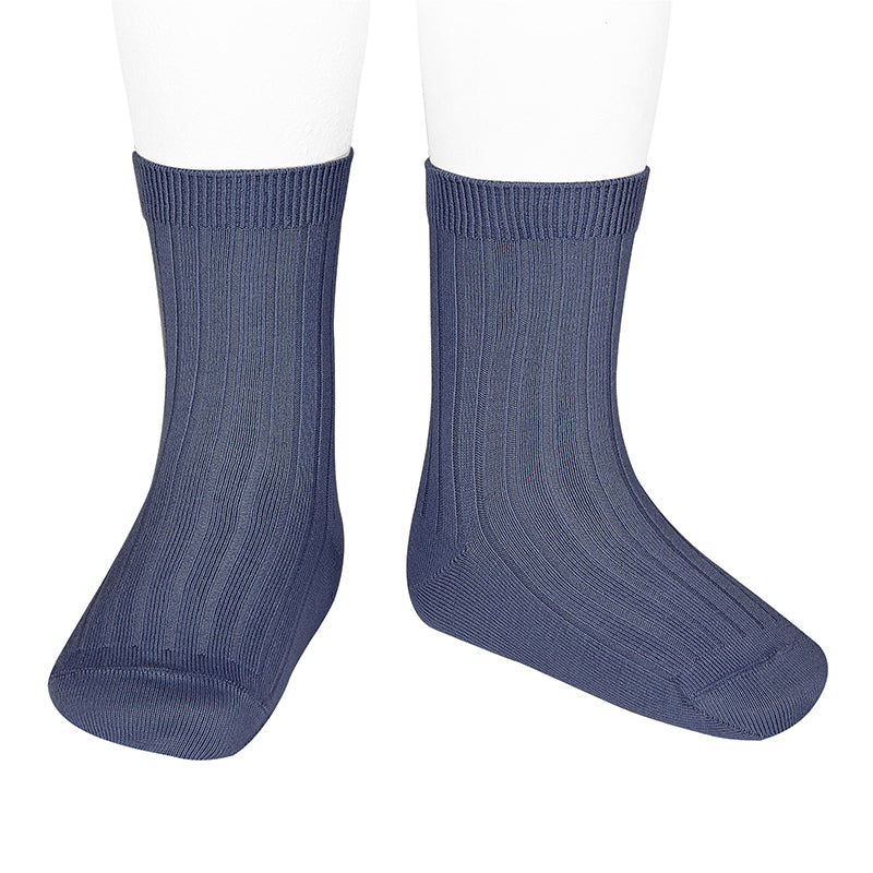 2016/4 Rib Short Socks Sizes 000-00-0